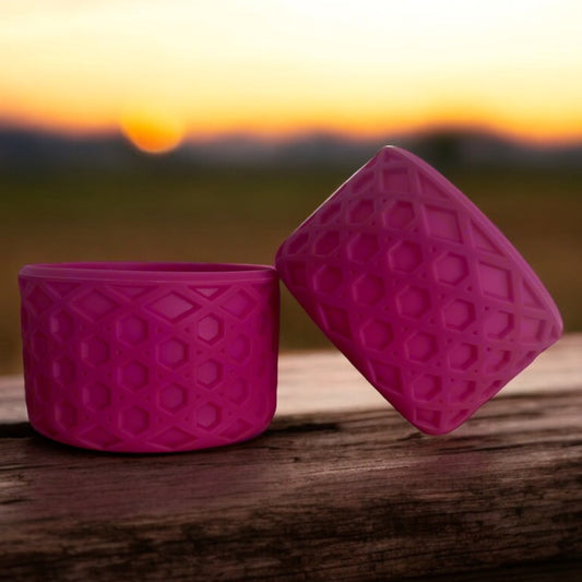 Fuchsia Body Waffle | Silicone Tumbler Boot