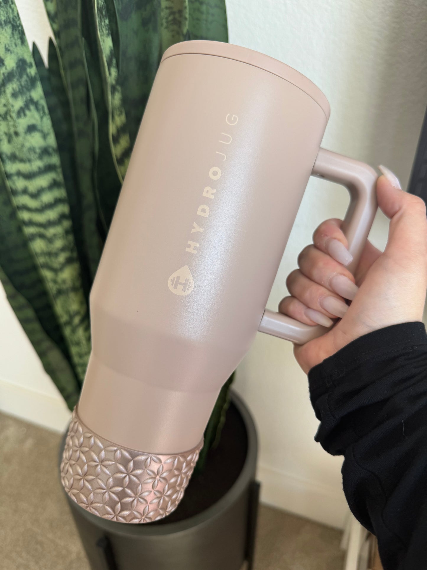 Rose Gold | Flora | Silicone Tumbler Boot