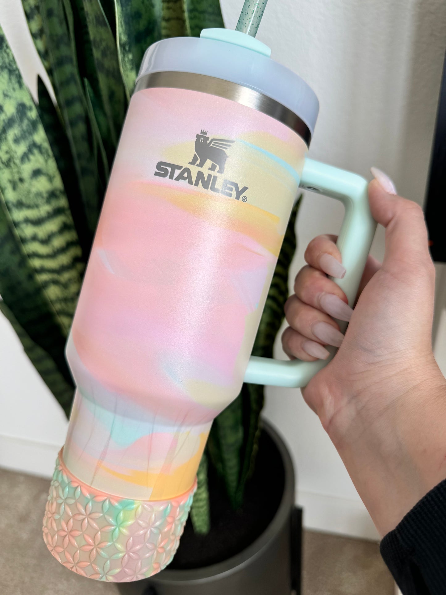 Lover Shimmer | Flora | Silicone Tumbler Boot