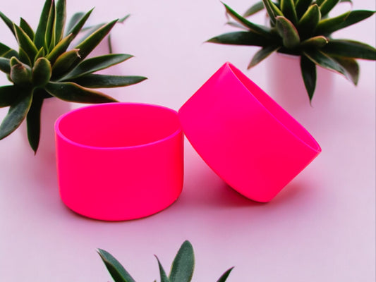Neon Pink Gloss | Silicone Tumbler Boot