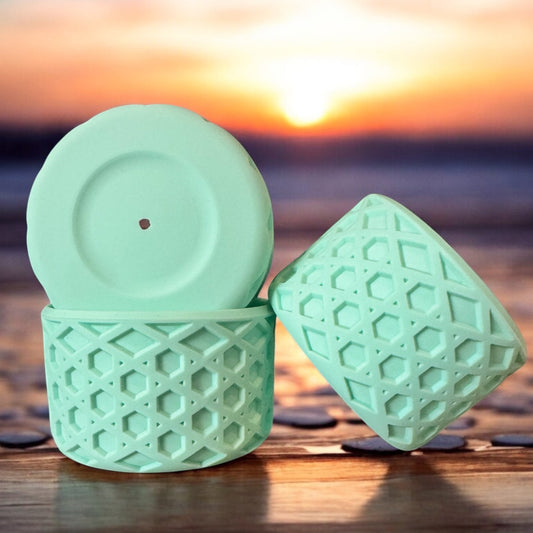 Mint | Waffle | Silicone Tumbler Boot