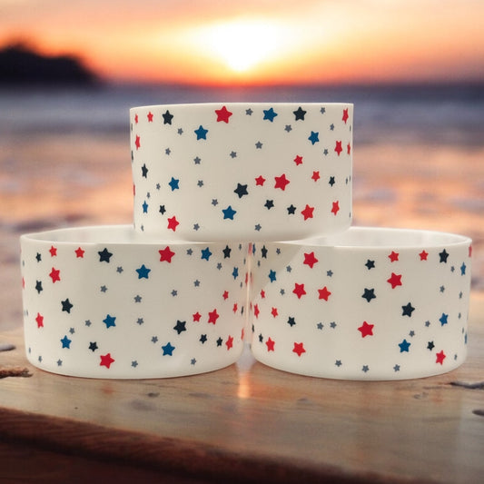 Patriotic Stars | Silicone Tumbler Boot