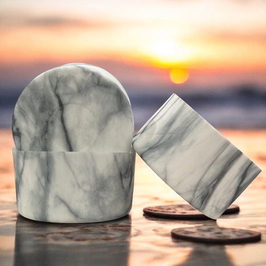 Black & White Marble | Silicone Tumbler Boot