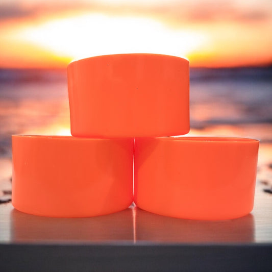 Neon Orange Gloss | Silicone Tumbler Boot