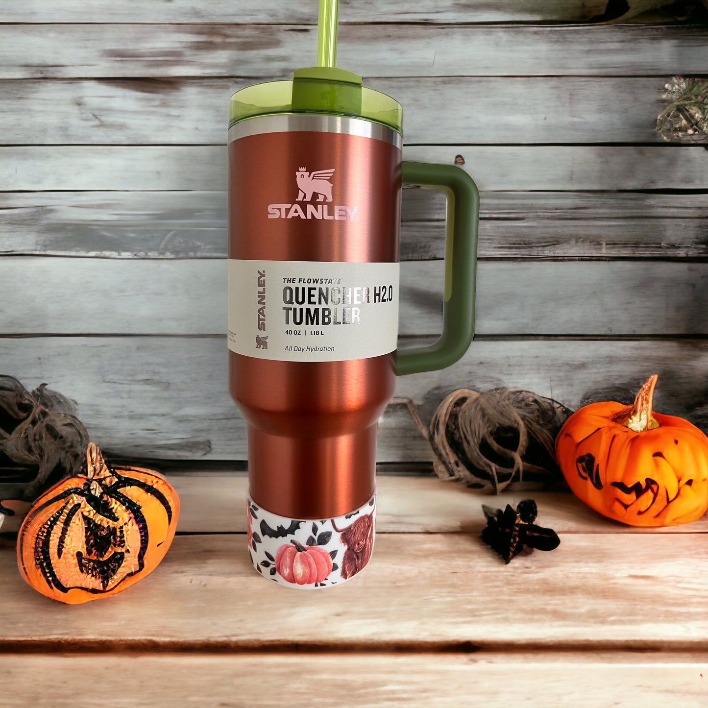 Spooky Moo | Silicone Tumbler Boot