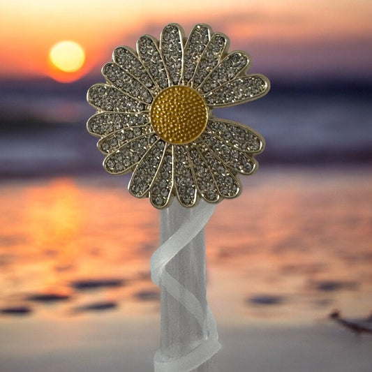 Bling Daisy | Deluxe Straw Topper | 10mm