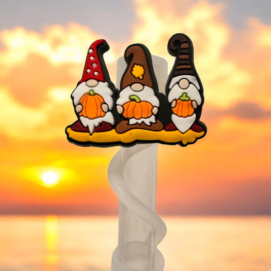 Fall Gnomes | Straw Topper 10mm