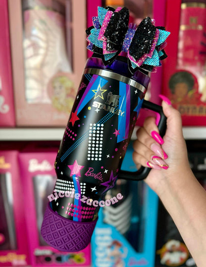 Eggplant Diamonds | Silicone Tumbler Boot