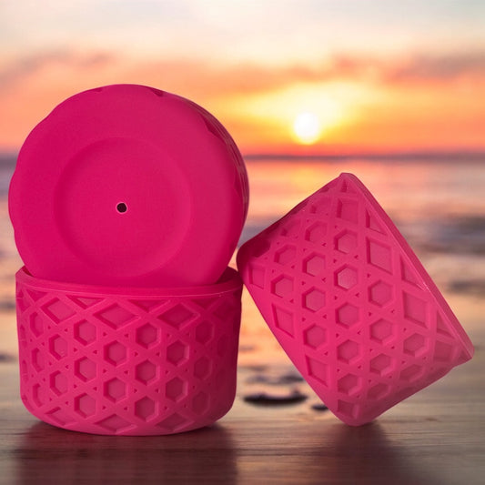 Magenta | Waffle | Silicone Tumbler Boot