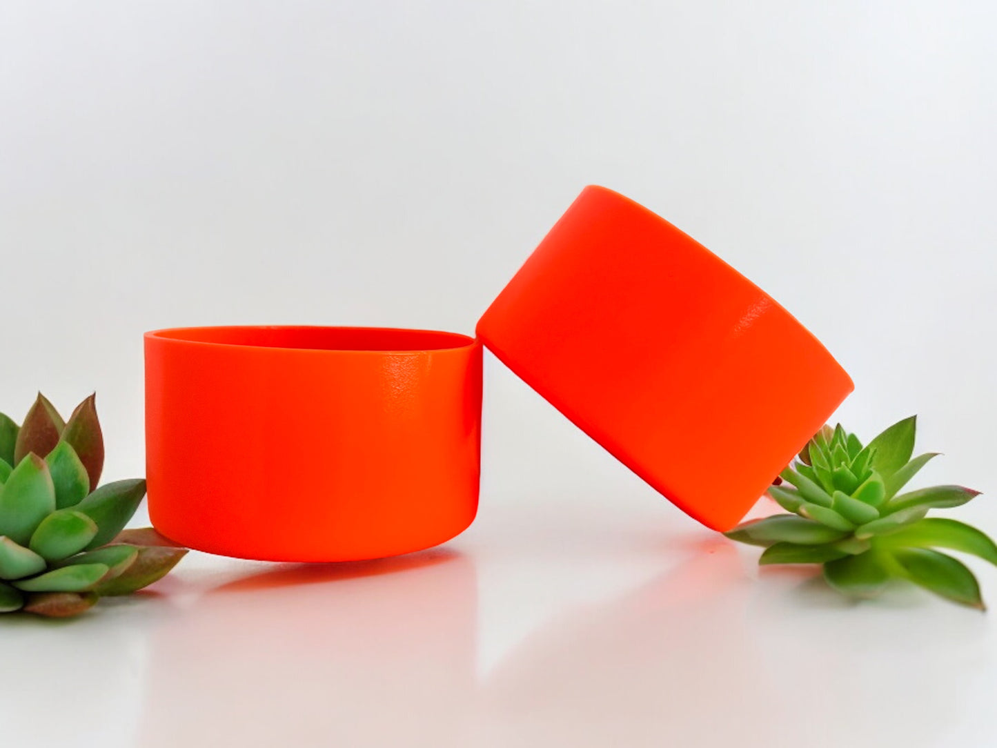 Neon Orange Gloss | Silicone Tumbler Boot