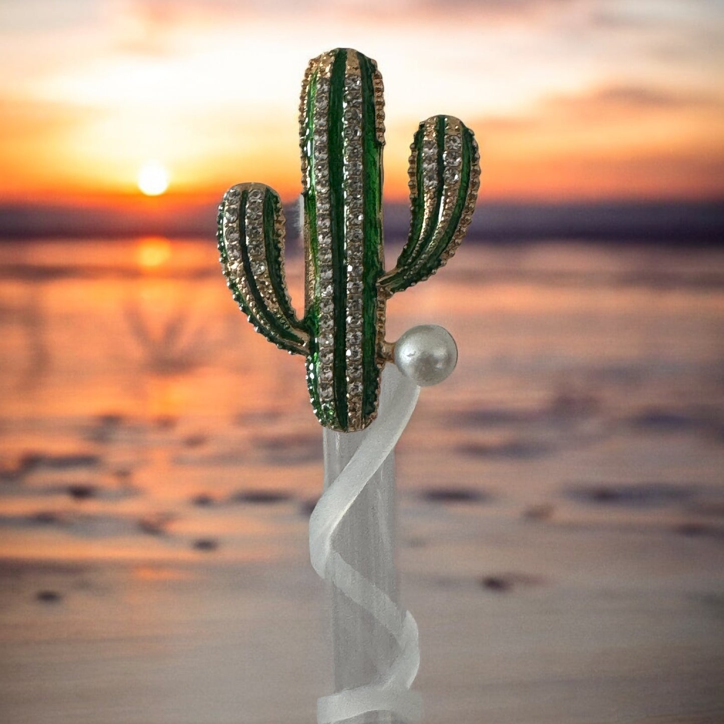 Cactus | Deluxe Straw Topper | 10mm