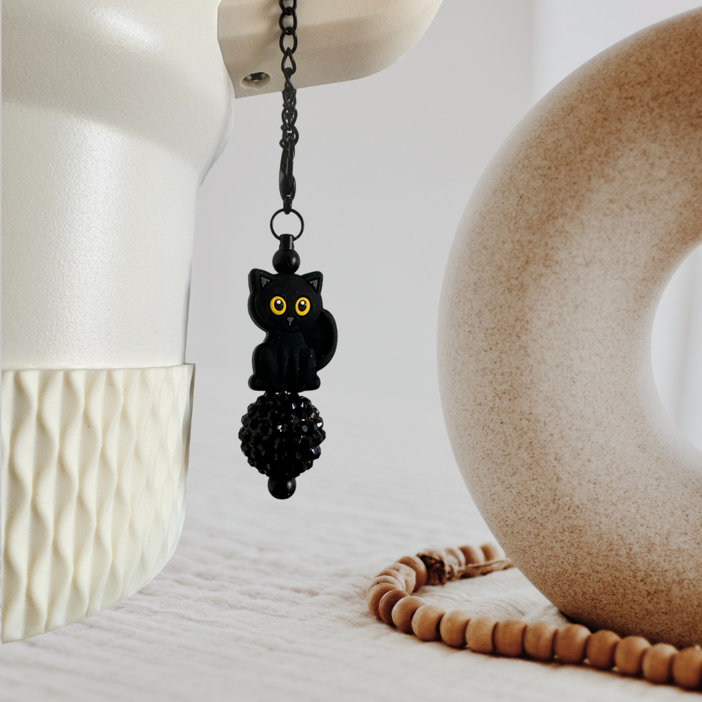 Black Cat | Luxe Tumbler Charm