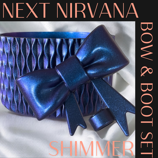 Chroma | WAVES | 3D Bow & Boot Set