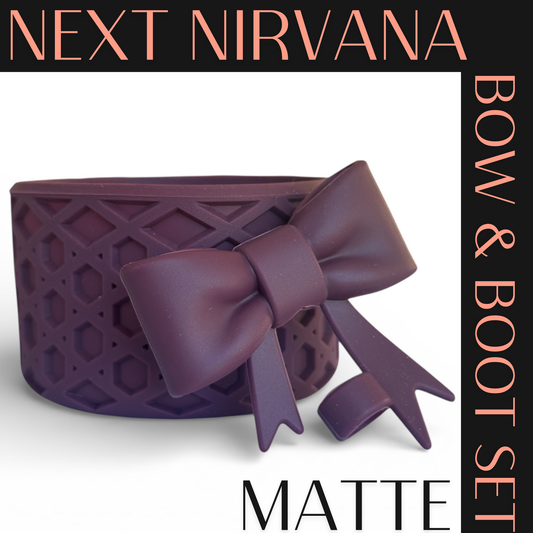 Ember After Dark | Matte | WAFFLE | 3D Bow & Boot Set