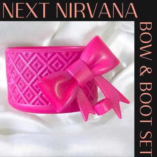 Icon Pink Mix | DIAMOND | 3D Bow & Boot Set