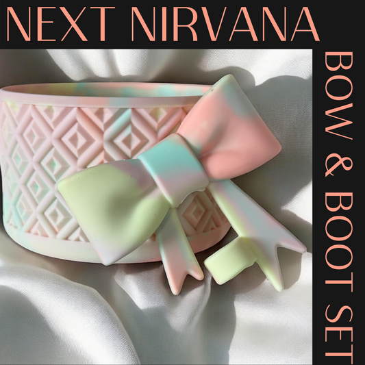 Lover | DIAMONDS | 3D Bow & Boot Set