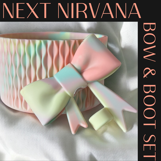 Lover | WAVES | 3D Bow & Boot Set