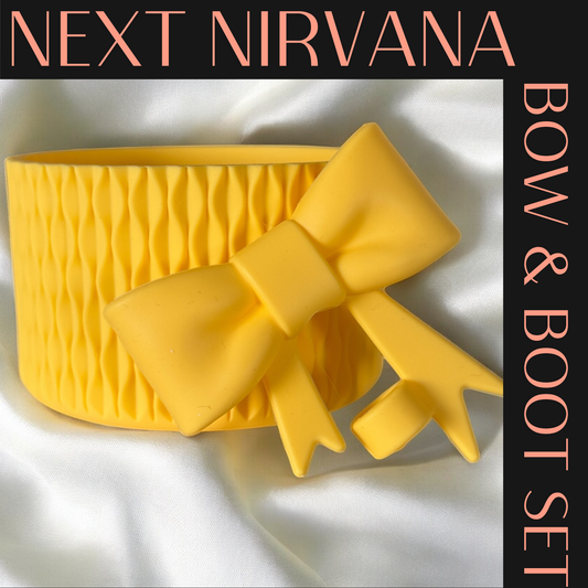 Sunny Days | WAVES | 3D Bow & Boot Set