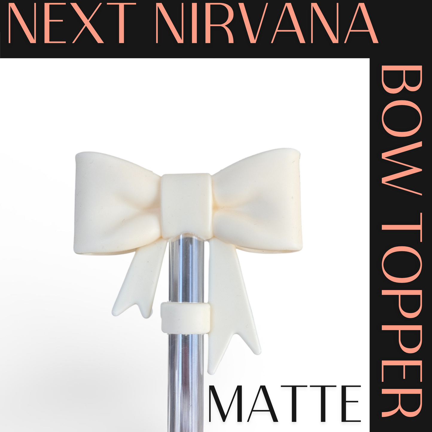 Cream | WAFFLE | 3D Silicone Bow & Boot Set