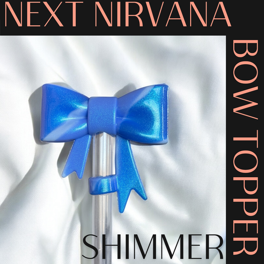 Icy Bloom | 3D BOW | Straw Topper 10mm