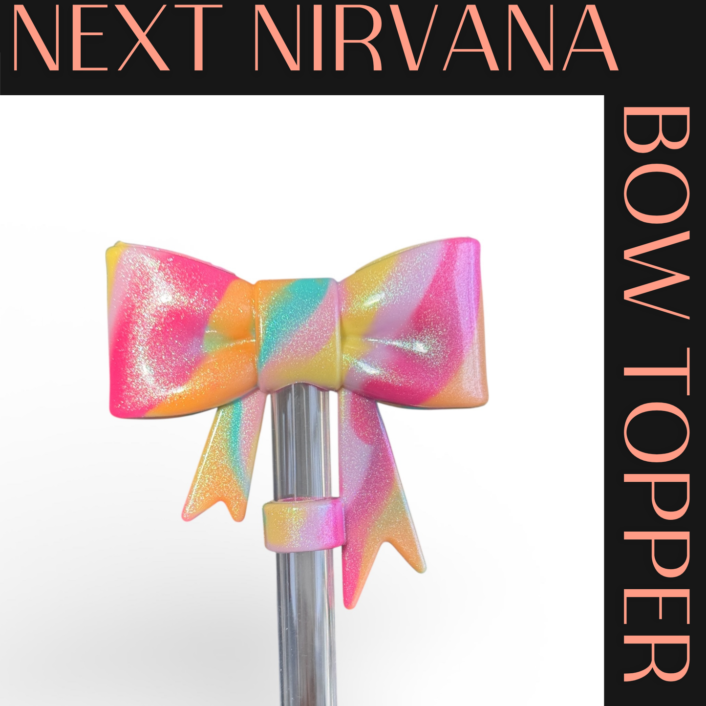 Summer Splash Shimmer | FLORA | 3D Bow & Boot Set