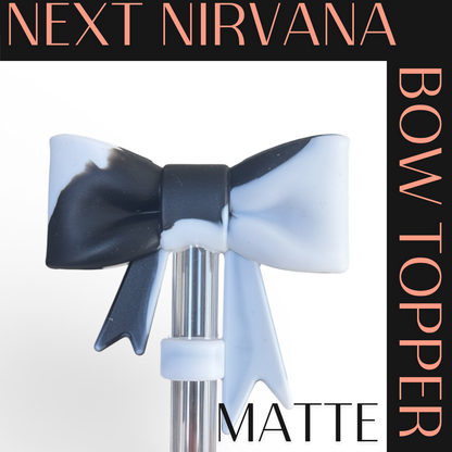 Tuxedo | Black & White | WAFFLE | 3D Bow & Boot Set