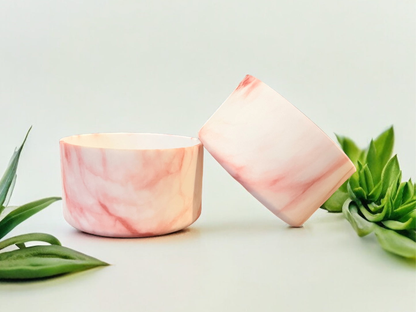 Rose & White Marble | Silicone Tumbler Boot