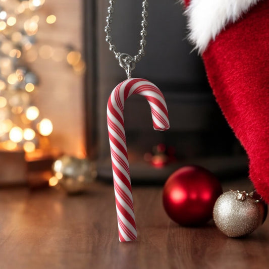 Candy Cane | Acrylic Tumbler Charm