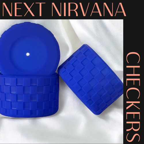 Royal Blue Checkers | Silicone Tumbler Boot
