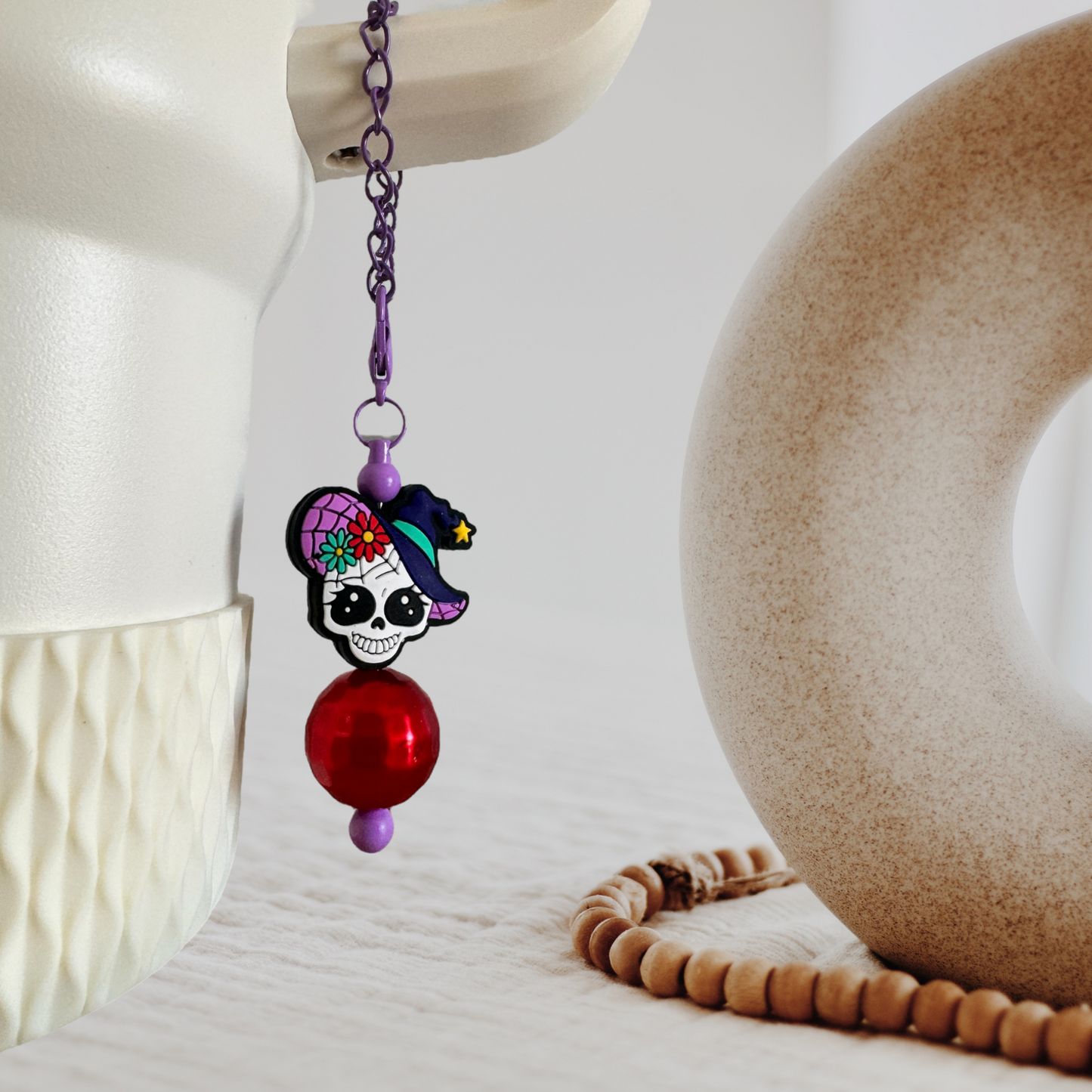 She Skull | Tumbler Charm