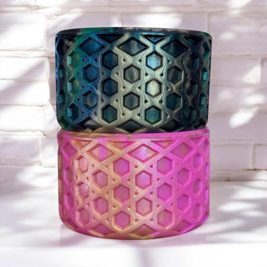 WICKED Good | Waffle & Silicone Bow Set | Silicone Tumbler Boot