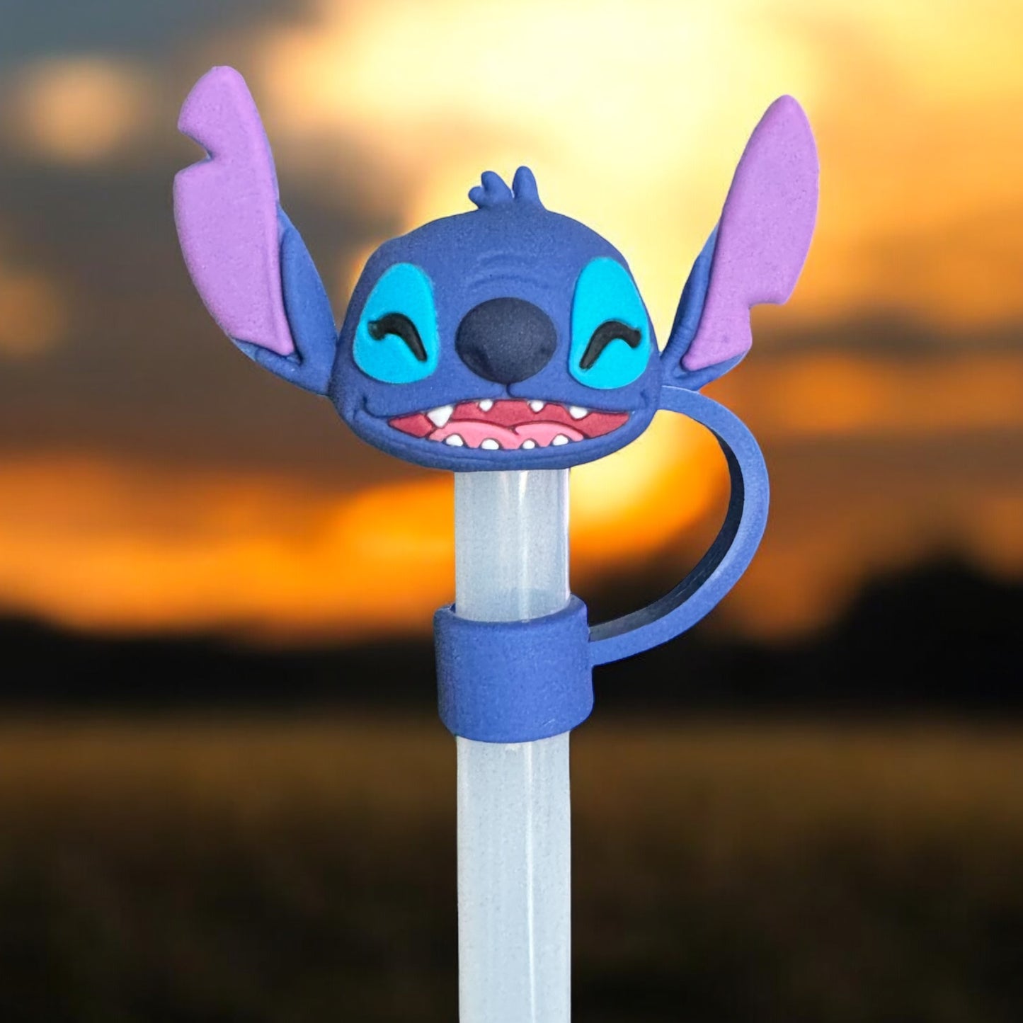 3D Little Blue Fella | Straw Topper 10mm