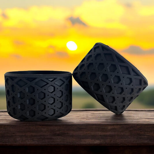 Black Waffle | Silicone Tumbler Boot