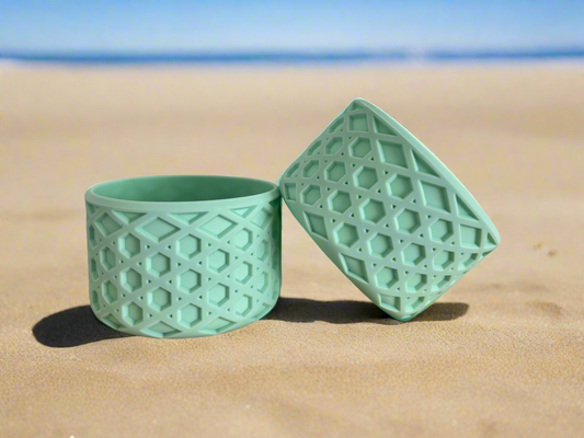 Mint Waffle | Silicone Tumbler Boot