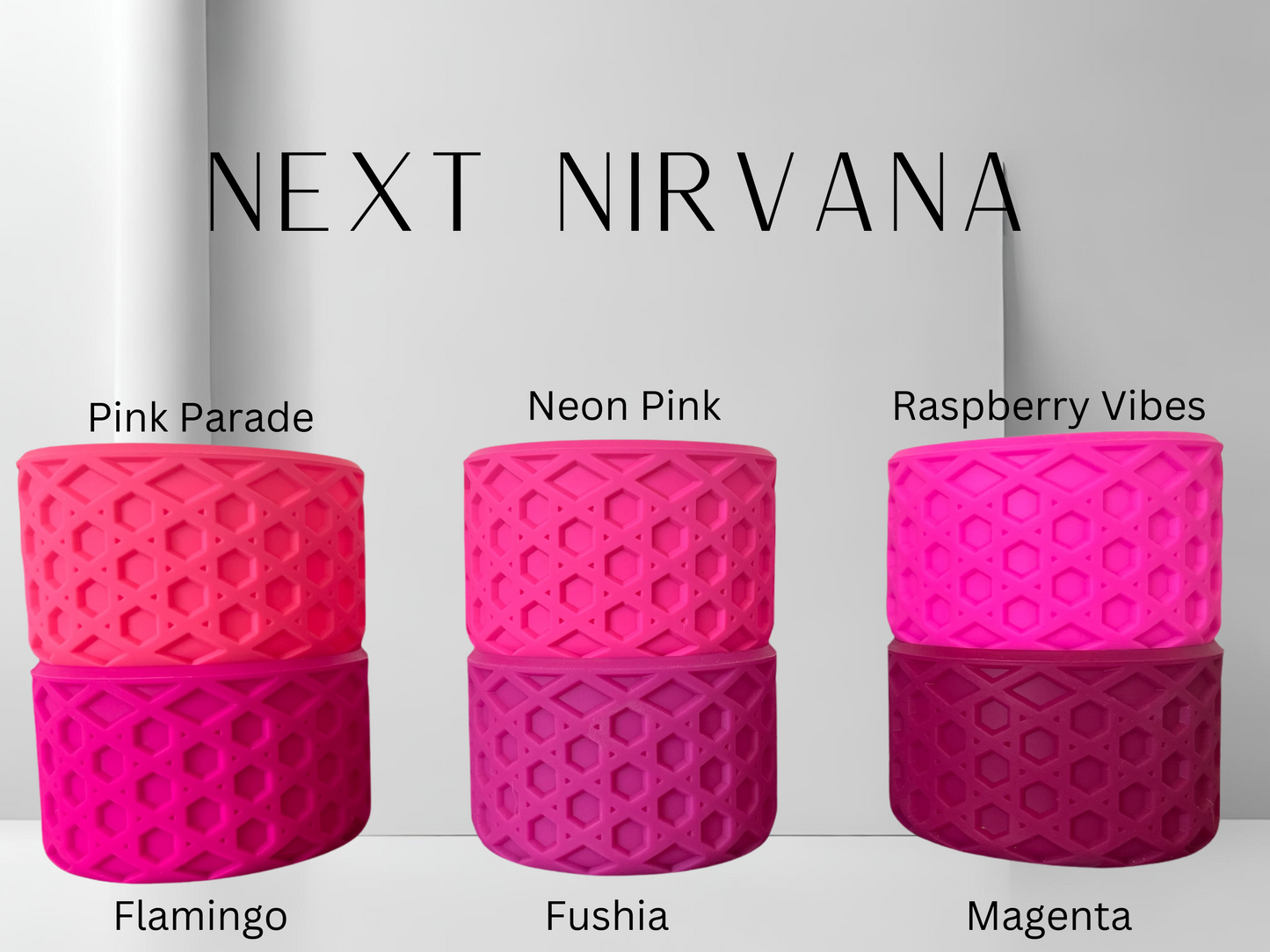 Raspberry Vibes Waffle | Silicone Tumbler Boot
