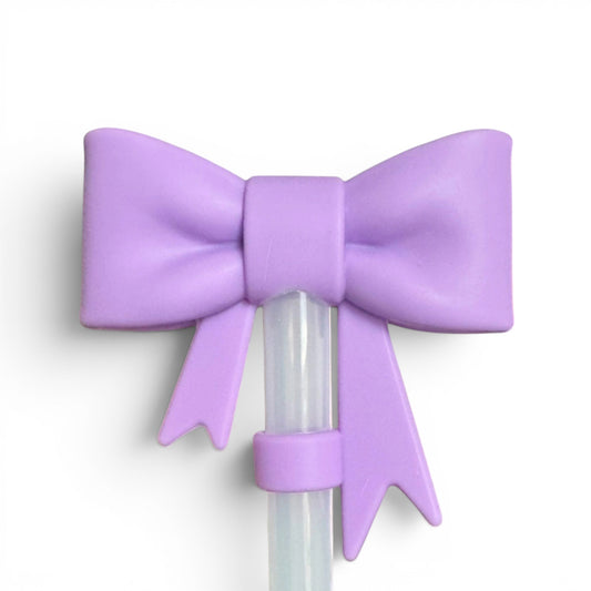 Lavender | 3D BOW | Straw Topper 10mm