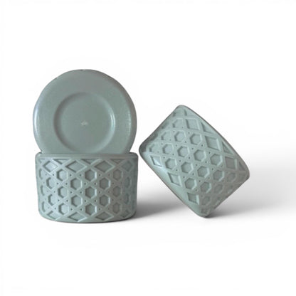 Blueberry Milk Shimmer | WAFFLE | Silicone Tumbler Boot