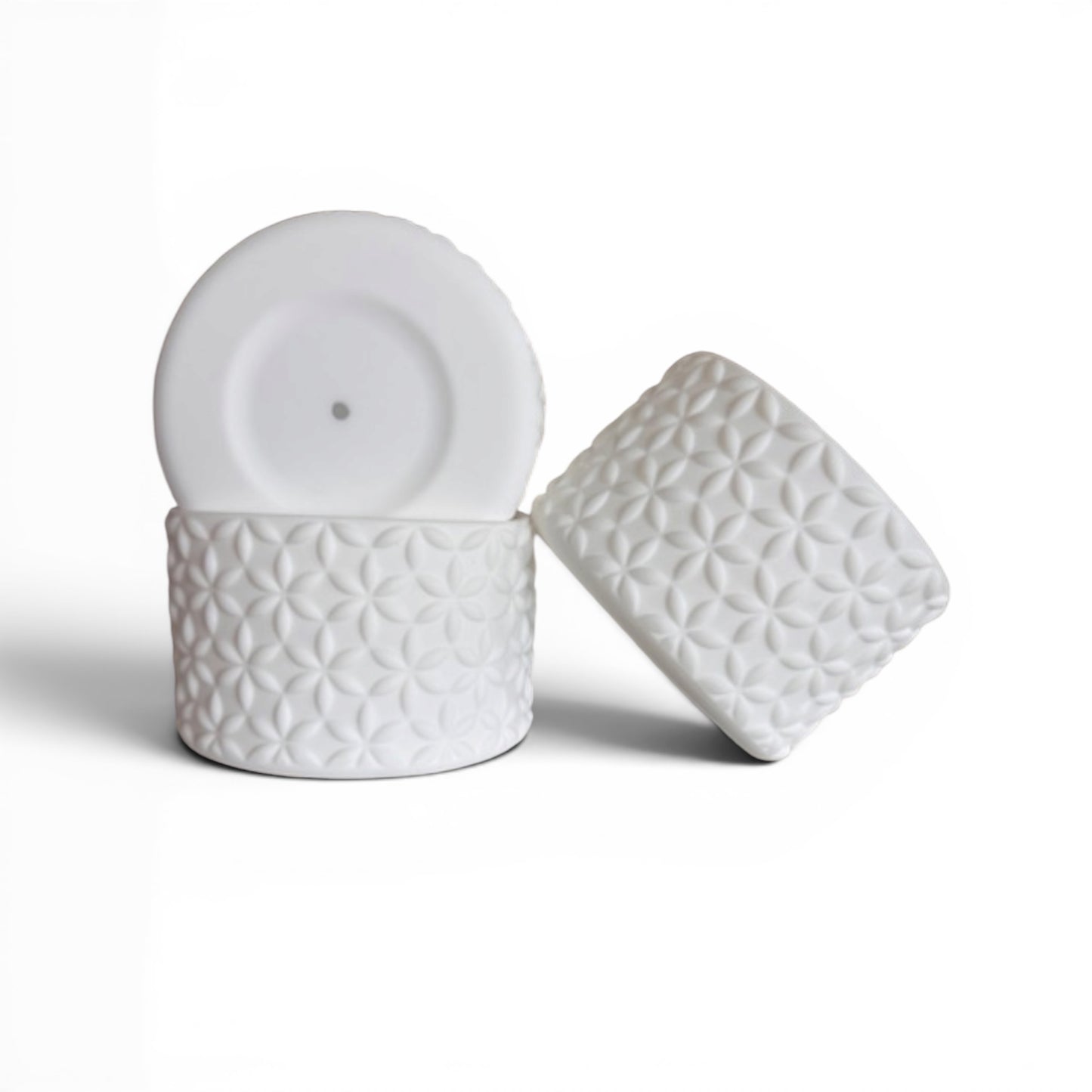 White | FLORA | Silicone Tumbler Boot