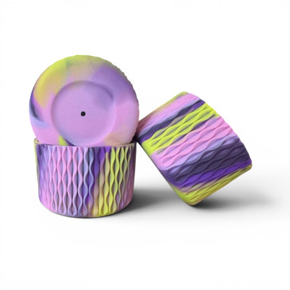 Hex It | WAVES | Silicone Tumbler Boot