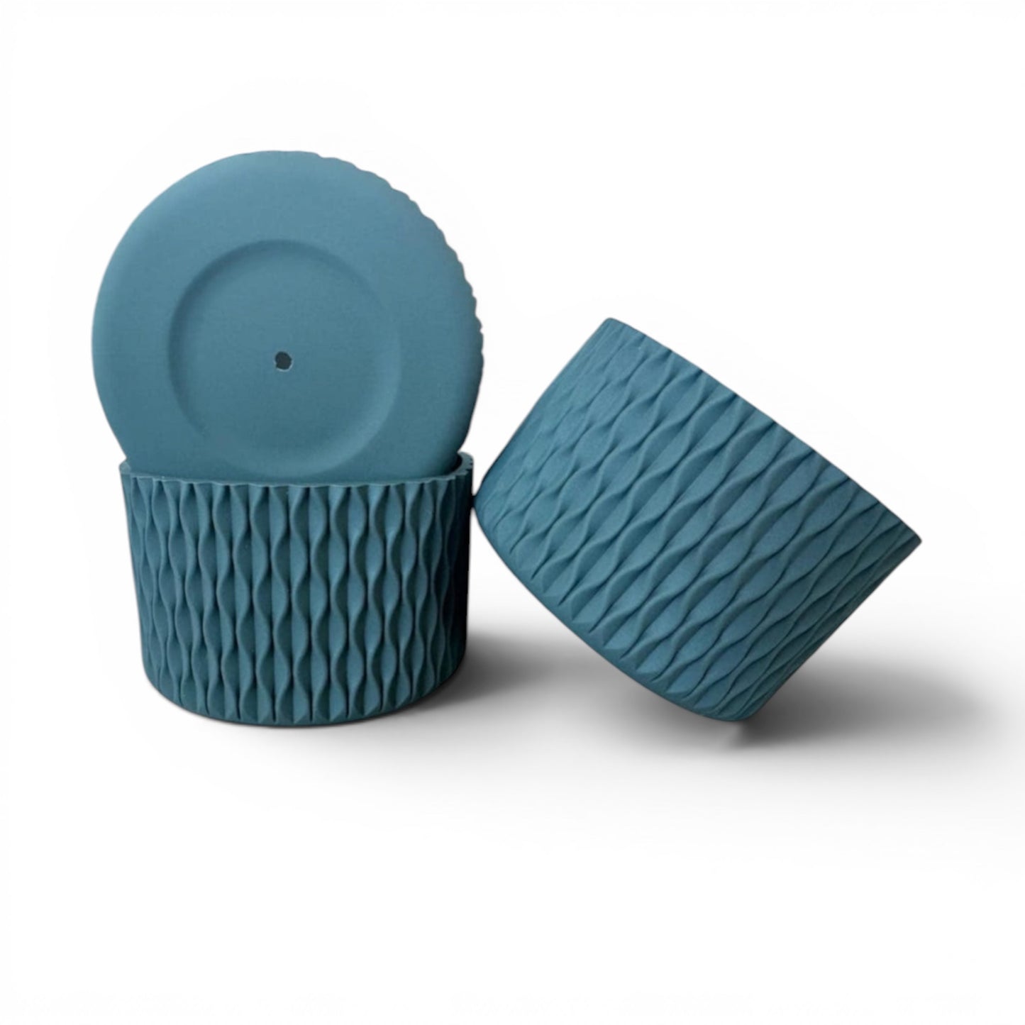 Deep Green | WAVES | Silicone Tumbler Boot