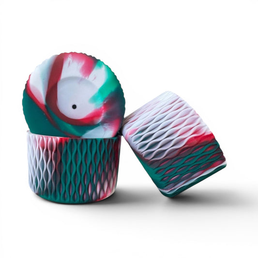 Holiday Spirit | WAVES |  Silicone Tumbler Boot