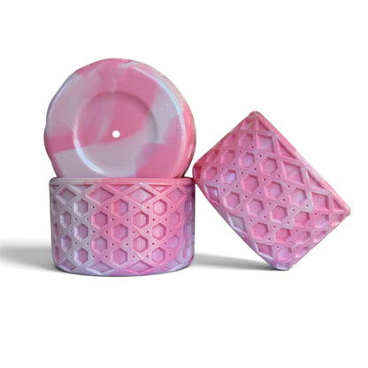 Peppermint Bow Pink | Shimmer | WAFFLE | 3D Bow & Boot Set
