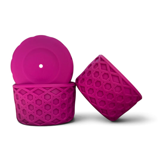 Fuchsia | WAFFLE | Silicone Tumbler Boot