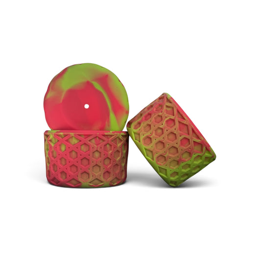 Hibiscus & Lime | WAFFLE | Silicone Tumbler Boot