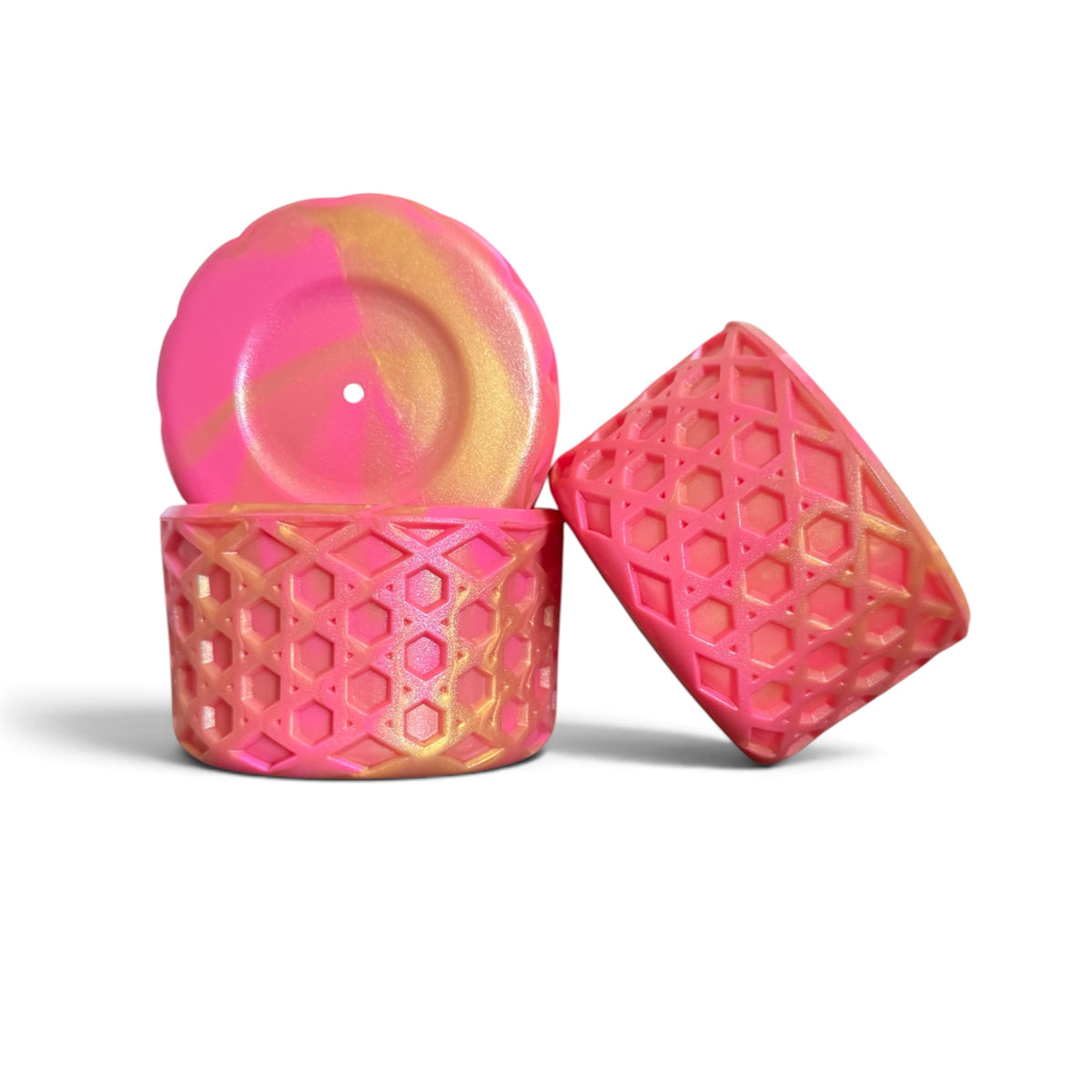 Glinda | Gold | WAFFLE | 3D Bow & Boot Set