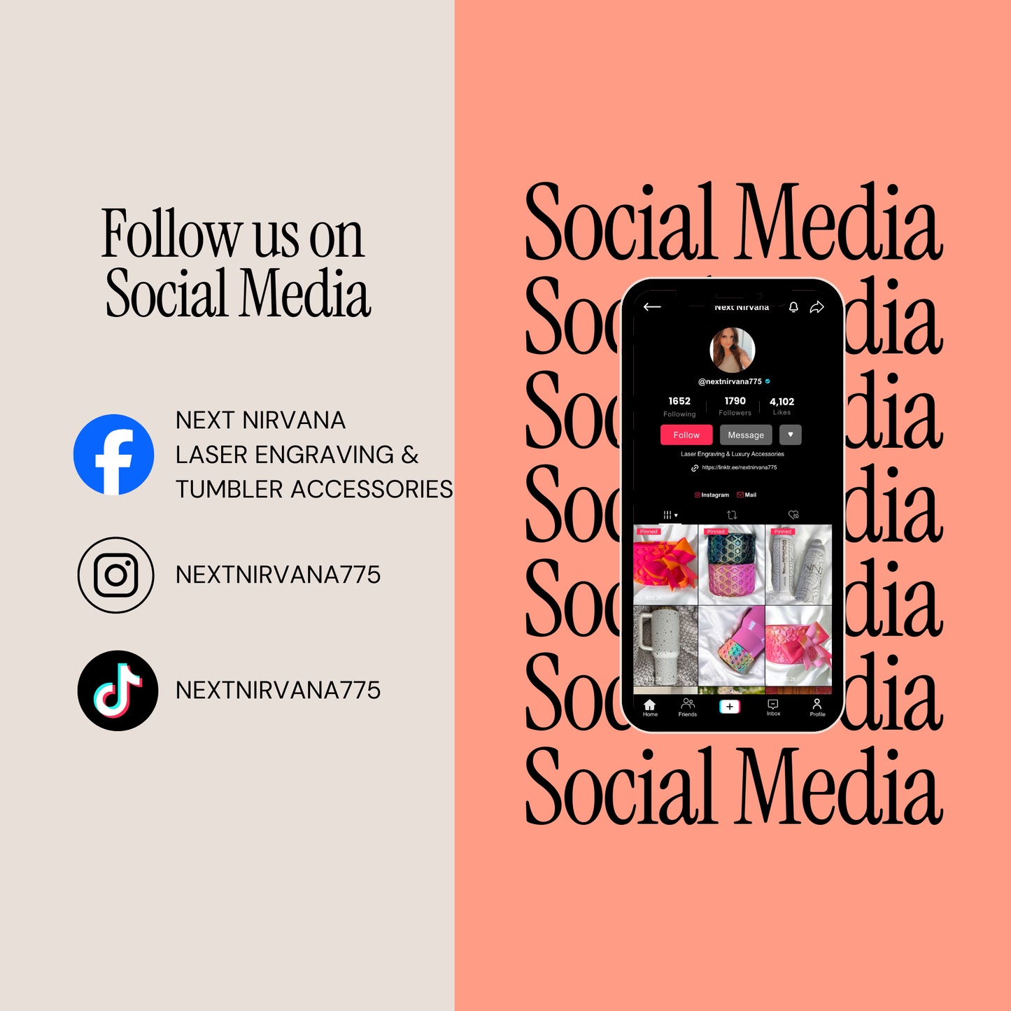 Scarlet Afterglow | WAFFLE | Silicone Tumbler Boot