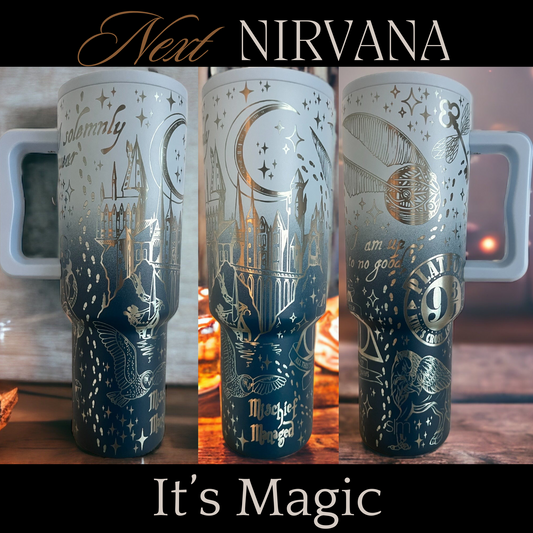 Engraved Tumbler - It’s Magic
