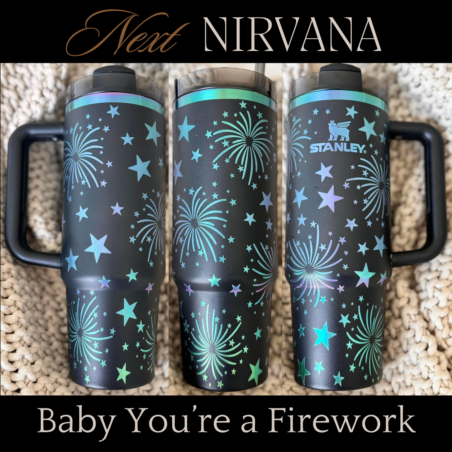 Engraved Tumbler - Baby You're a Firework