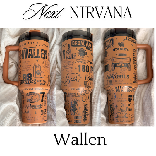 Engraved Tumbler - Wallen