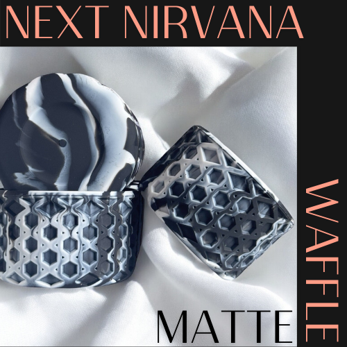 Tuxedo | Black & White | WAFFLE | Silicone Tumbler Boot